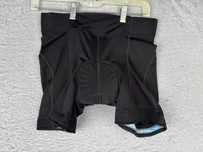 Pantalones Cortos de Bicicleta de Ciclismo Novara Para Hombres Pequeños Negros Forro Acolchado Gamuza Tela Reciclada Foto 1 de 4
