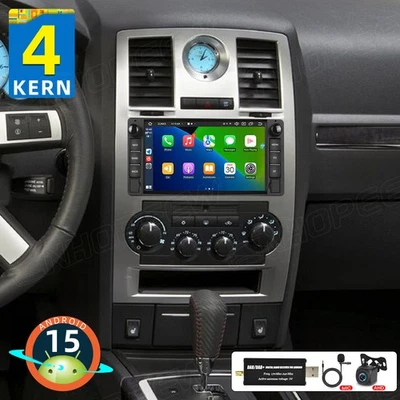 DAB+ 64GB Android 15 Carplay Autoradio GPS NAVI Für Chrysler 300 300C 2005-2010 - Bild 1 von 4