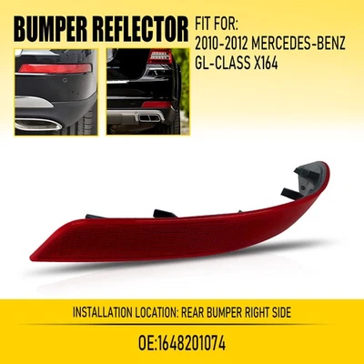 Reflector trasero para GL450 Mercedes-Benz X164 GL500 GLS450 2010-12 parachoques ligero derecho Foto 1 de 4