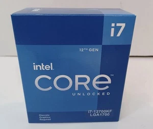 Intel Core i7-12700KF 3.6GHz 12-Core Processor LGA1700 25MB (BX8071512700KF) - Bild 1 von 6