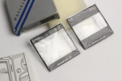 Hasselblad 41151 6x3 6x4.5 Panorama Format Masks Set New Old Stock w/Case & Box - Image 1 of 4