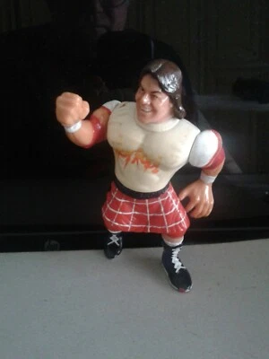 ROWDY RODDY PIPER TITAN SPORTS Vintage figure - Imagen 1 de 3