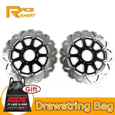 Rotores de disco de freno delanteros flotantes para Suzuki TL1000S 1997-2001 TL1000R 1998-2003 Foto 1 de 4