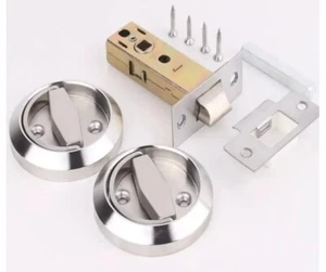 Stainless Steel 304 Corridor Locks Doorknobs Cabinet Hidden Recessed Locks - Zdjęcie 1 z 2