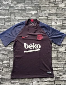 Nike FC Barcelona Training Shirt 2019/20 Medium M Sports Top La Liga - Picture 1 of 7