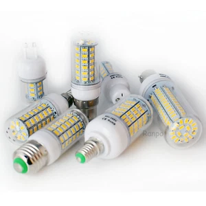 LED Corn Light Bulbs 5730 SMD 220V 240V LED Bulb Home E14 GU10 E12 B22 3 Color - Picture 1 of 21
