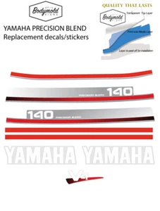 YAMAHA 140hp PRECISION BLEND replacement outboard decals - Picture 1 of 1