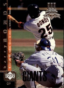 1998 Upper Deck San Francisco Giants Baseball Card #505 Barry Bonds