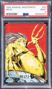 1992 Marvel Masterpieces #53 Mojo PSA 9 MINT - Picture 1 of 2