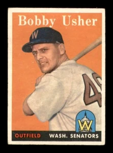 1958 Topps Set Break # 124 Bobby Usher VG-EX *OBGcards* - Bild 1 von 2
