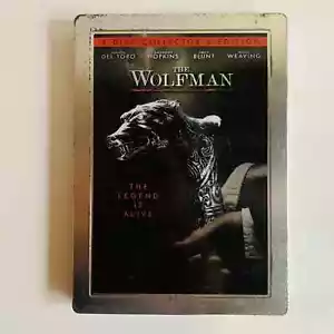 The Wolfman Blu-ray (Region B, 2010) Collector's Edition Steel Book - Picture 1 of 2
