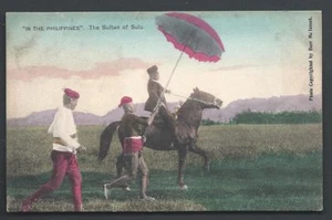 Sultan Sulu Jamalul-Kiram II Mindanao Philippinen ca 1910 - Bild 1 von 1