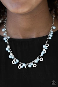 Paparazzi Halskette - elegantes Ensemble - blau - Bild 1 von 7