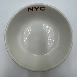 VTG NEW YORK CENTRAL RAILROAD SYRACUSE CHINA MERCURY PATTERN SAUCE BOWL 5 1/4" - Picture 1 of 10