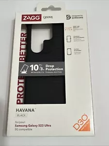 Custodia ZAGG Gear4 HAVANA NERA per Samsung Galaxy S23 Ultra - Foto 1 di 8