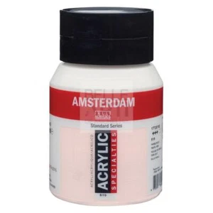 COLORE ACRILICO 818 GIALLO PERLATO AMSTERDAM "ACRYLIC" FLACONE DA 500ML - Imagen 1 de 4