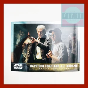Topps 2016 Star Wars The Force Awakens Chrome BTS #10 Insert Episode 7  - Picture 1 of 2