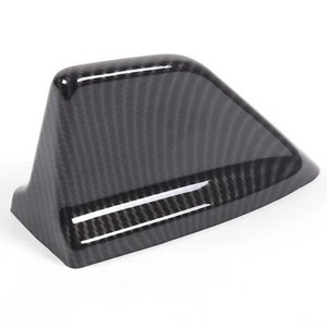 Borde de cubierta de antena de aleta de tiburón ABS de fibra de carbono para Rivian R1T/R1S - Imagen 1 de 6