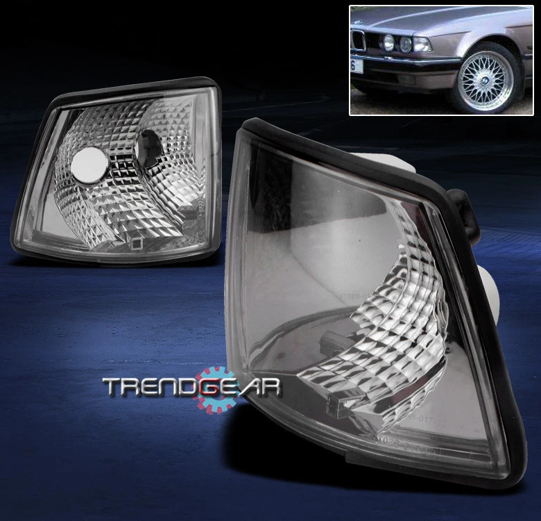 BMW SERIE 7 1986-1994 E32 735I 740I 750IL LUZ DE ESQUINA PARACHOQUES LUZ DE SEÑAL HUMO Foto 1 de 2