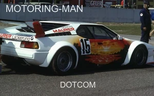 BMW M1 SLIDE PROCAR LACKIERUNG MAURER OBERMAIR RARE 35MM SLIDE 1980s - Picture 1 of 1
