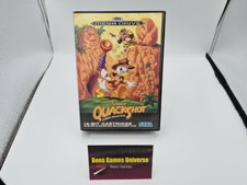 Sega Mega Drive Game Quackshot Starring Donald Duck with Original Box and Instructions EUR