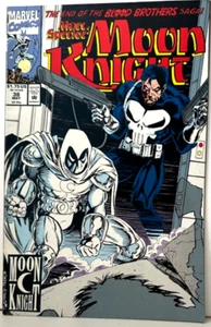 Marvel Comics Marc Spector Moon Knight #38 Punisher! May  1992 - Picture 1 of 2