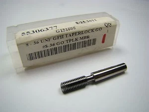 GF GAGE Plug Thread Gage #8-36 2B; 3B GO 0.1560" UNF Steel G151600 - Picture 1 of 1