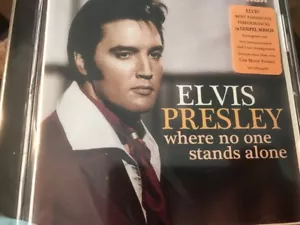 ELVIS Where No One Stands Alone (CD) Gospel NEW Lisa Marie Presley - Foto 1 di 2