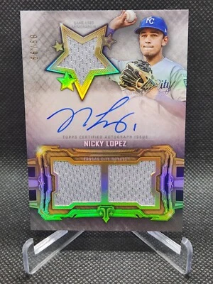 2020 Triple Threads Nicky Lopez Auto /99  Hot Rookie Future Great - Image 1 of 4