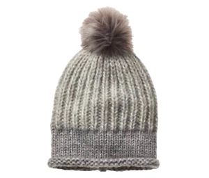 Neu mit Etikett Athleta Lizette BEANIE Wollmischung Mütze, ONE SIZE grau - Bild 1 von 4