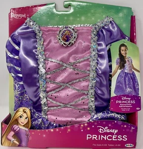 Children's Disney Princess Rapunzel Purple Dress Sized 4-6X - Picture 1 of 2