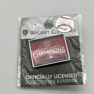 New 2016 Washington Nationals NL East Division Champions Officially Licensed Pin - Picture 1 of 2