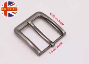 Metal Belt pin Buckle for men 35mm (1.3 inch) Belt Single Prong Buckle - Picture 1 of 9