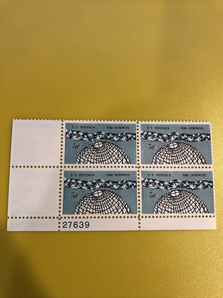 Scott # 1237 5 Cent The Sciences U.S. Postage Stamps - Image 1 of 1