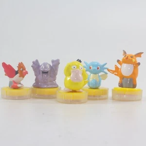 Set of 5 Vtg Pokemon Banpresto Stamp figure Vintage Figures Pokemon - Picture 1 of 12
