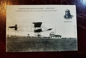 CPA GRANDE SEMAINE D'AVIATION SOUVENIR LEGAGNEUX sur Biplan Sommer - Imagen 1 de 2