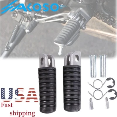 Adaptadores de estriberas delanteras para piloto KAWASAKI ER-6N NINJA 650R/1000 VERSYS KLE650 Foto 1 de 4