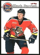 1999-00 Pacific Prism Panthers Hockey Card #63 Mark Parrish