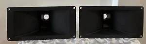 Emilar EH 1210 throat  Metal Horn PAIR - Picture 1 of 12