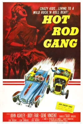 1958 HOT ROD GANG VINTAGE MOVIE POSTER PRINT 36x24 9 MIL PAPER