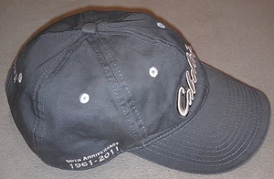 NEW Cabela's 50th Anniversary 1961-2011 Gray Hat Baseball Cap One Size Strapback - Picture 1 of 7