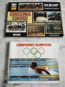 ÁLBUM DE CROMOS ANTIGUOS X2 DEPORTES VINTAGE LEER DESCRIPCIÓN - Foto 1 di 5