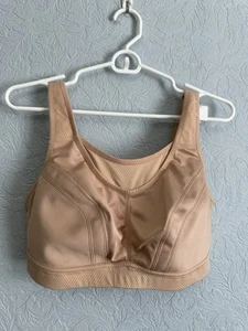 Nuevo con etiquetas Sujetador deportivo inalámbrico ZeroBound talla 36DD desnudo cobertura completa alto impacto - Imagen 1 de 4