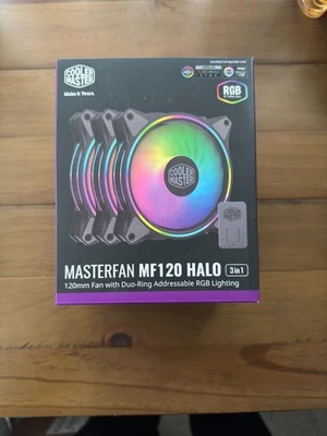 Cooler Master MasterFan MF120 Halo 3in1 PC Case|Liquid Cooler|Air Cooler Fan - Image 1 of 3