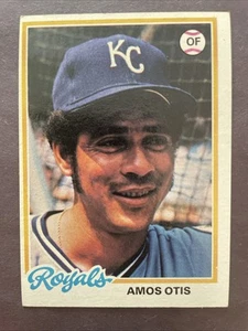1978 Topps #490 Amos Otis Kansas City Royals - Picture 1 of 2