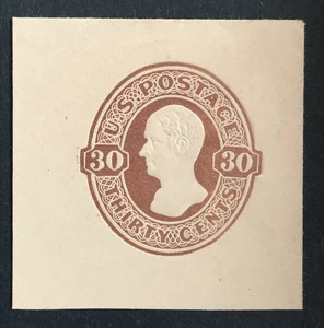 SCOTT# 338 MNH F/C RED- BROWN ON ORIENTAL BUFF CAT$40 - Picture 1 of 2