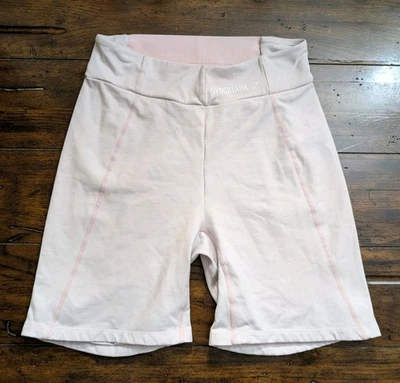 Gymshark Flex Cycling Shorts Women's Medium Pastel High-Waisted Workout  - Image 1 of 4