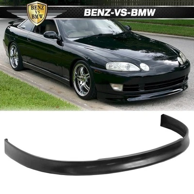 For 92-96 Lexus SC300 SC400 Coupe Front Bumper Lip WS Style Spoiler Unpainted PU Foto 1 de 4