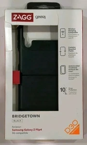 ZAGG Gear4 Bridgetown Hülle für Samsung Galaxy Z Flip4 schwarz - Bild 1 von 5