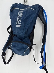 Camelbak Velocity 2.5L 85oz. Hydration Pack Black Blue and Bladder - Picture 1 of 5